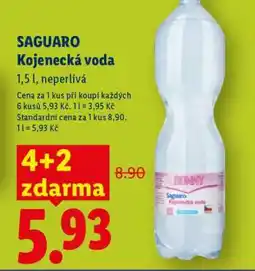 Lidl SAGUARO Kojenecká voda nabídka