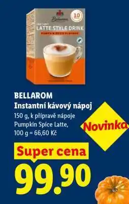Lidl BELLAROM Instantní kávový nápoj nabídka