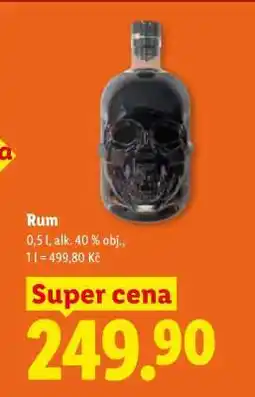Lidl Rum nabídka