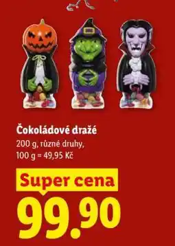 Lidl Čokoládové dražé nabídka