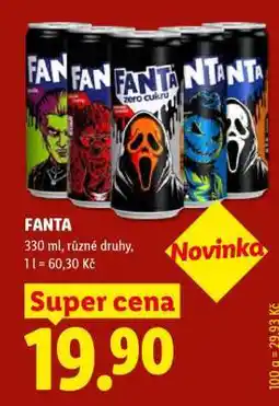 Lidl Fanta nabídka