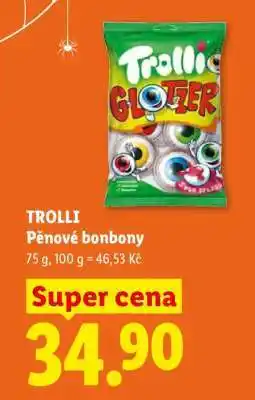 Lidl Trolli pěnové bonbony nabídka