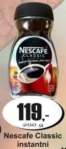 Adam Nescafe Classic instantní nabídka