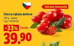 Lidl CHERRY RAJČATA DATLOVÁ nabídka