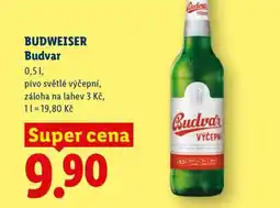 Lidl Budweiser Budvar nabídka