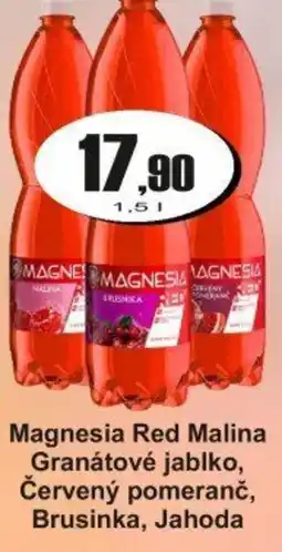 Adam Magnesia red malina granátové jablko červený pomeranč brusinka jahoda nabídka