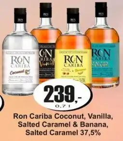 Adam Ron Cariba Coconut, Vanilla, Salted Caramel & Banana, Salted Caramel nabídka