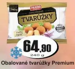 Adam Pajero obalované tvarůžky Premium nabídka