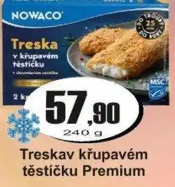 Adam Nowaco Treska v krupavém těstíčku Premium nabídka