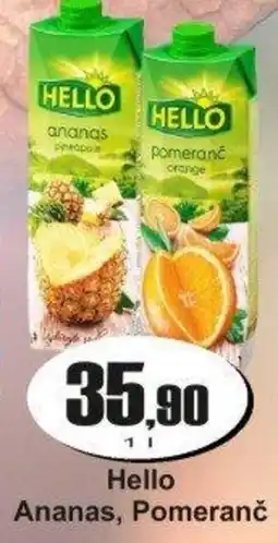 Adam Hello Ananas, Pomeranč nabídka