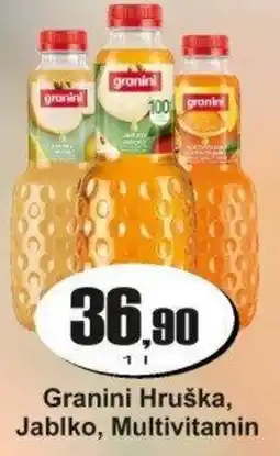Adam Granini Hruška, Jablko, Multivitamin nabídka