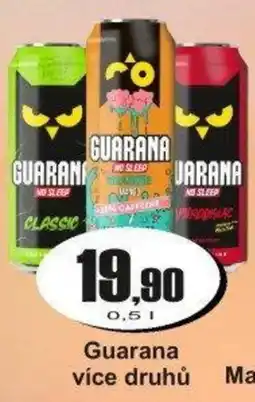 Adam Guarana více druhů nabídka