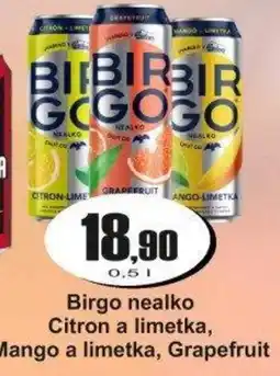 Adam Birgo nealko nabídka