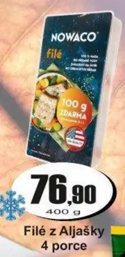 Adam Nowaco filé z Aljašky nabídka