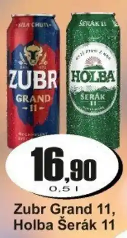 Adam Zubr Grand 11, Holba Šerák 11 nabídka
