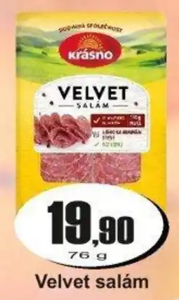 Adam Krasno velvet salam nabídka
