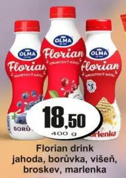 Adam Olma florianský nápoj nabídka