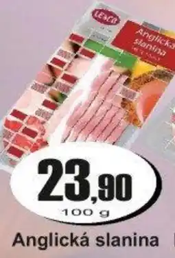 Adam Lesca anglická slanina nabídka