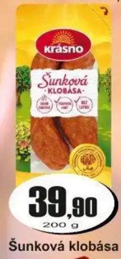 Adam Krášno šunková klobása nabídka