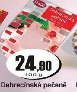 Adam Lesco debrecínská pečeně nabídka