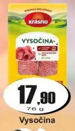 Adam Krasno Vysočina nabídka