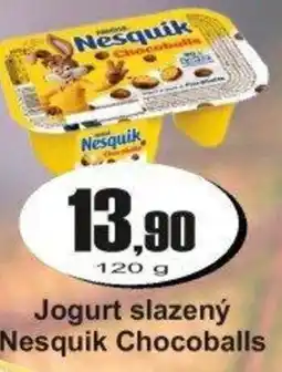 Adam Nesquik Jogurt slazený Chocoballs nabídka