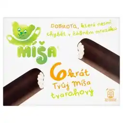 Lidl Míša Tvarohový nanuk 6 x 45ml 38g nabídka