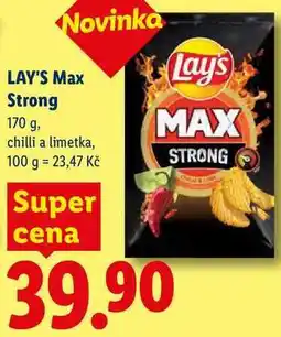 Lidl LAY'S Max Strong nabídka