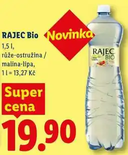 Lidl RAJEC Bio nabídka