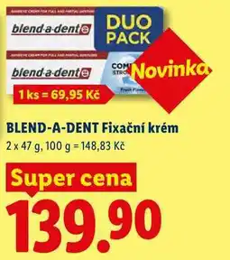 Lidl BLEND-A-DENT Fixační krém nabídka