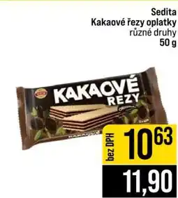 Jip Sedita Kakaové řezy oplatky nabídka