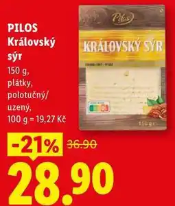 Lidl Pilos PILOS Královský sýr nabídka