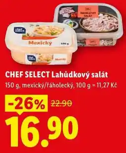 Lidl CHEF SELECT Lahůdkový salát nabídka