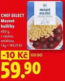 Lidl CHEF SELECT Masové kuličky nabídka