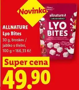 Lidl ALLNATURE Lyo Bites nabídka