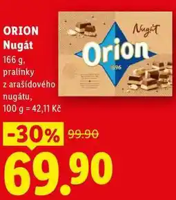 Lidl ORION Nugát nabídka