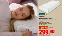 Lidl LIVARNO Podpůrný šíjový polštář nabídka