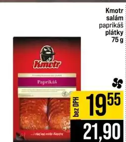 Jip Kmotr salám paprikáš plátky 75 g nabídka