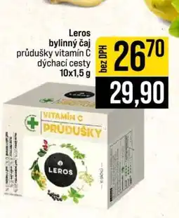 Jip Leros bylinný čaj průdušky vitamín C dýchací cesty 10x1,5 g nabídka