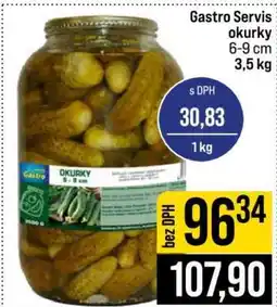 Jip Gastro Servis okurky nabídka