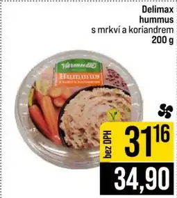 Jip Delimax hummus nabídka
