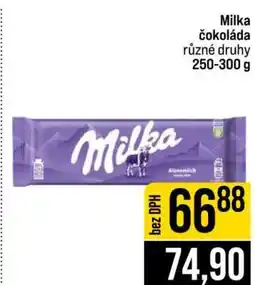 Jip Milka Čokoláda nabídka