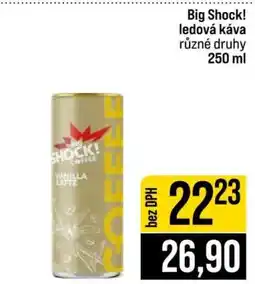 Jip Big Shock! ledová káva nabídka