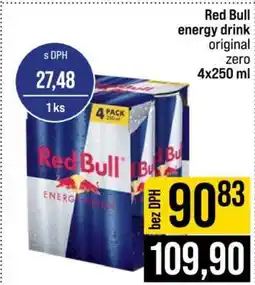 Jip Red Bull energy drink nabídka