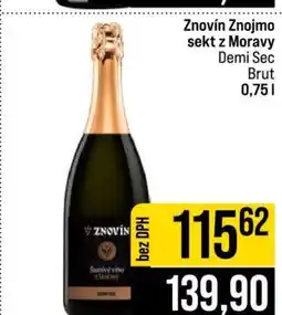 Jip Znovín Znojmo sekt z Moravy nabídka