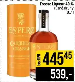 Jip Espero Liqueur 40% nabídka