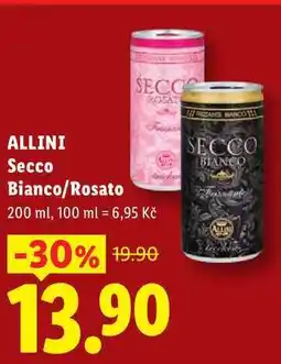 Lidl ALLINI Secco Bianco/Rosato nabídka