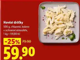 Lidl Hovězí dršťky 500 g, chlazené nabídka