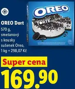 Lidl OREO Dort nabídka