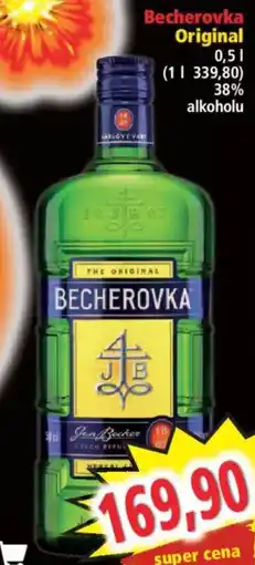 Norma Becherovka Original nabídka